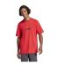 T-shirt Motif/style Linéaire Homme Rouge Orange Adidas-2