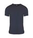 FLOSO - T-shirt thermique à manches courtes (en viscose) - Homme (Charbon) - UTTHERM108