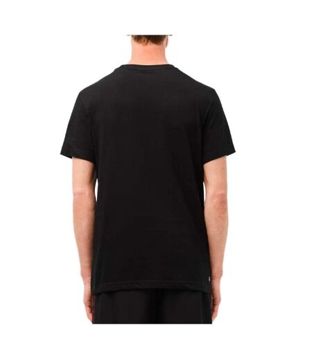 T-shirt noir homme lacoste th2508