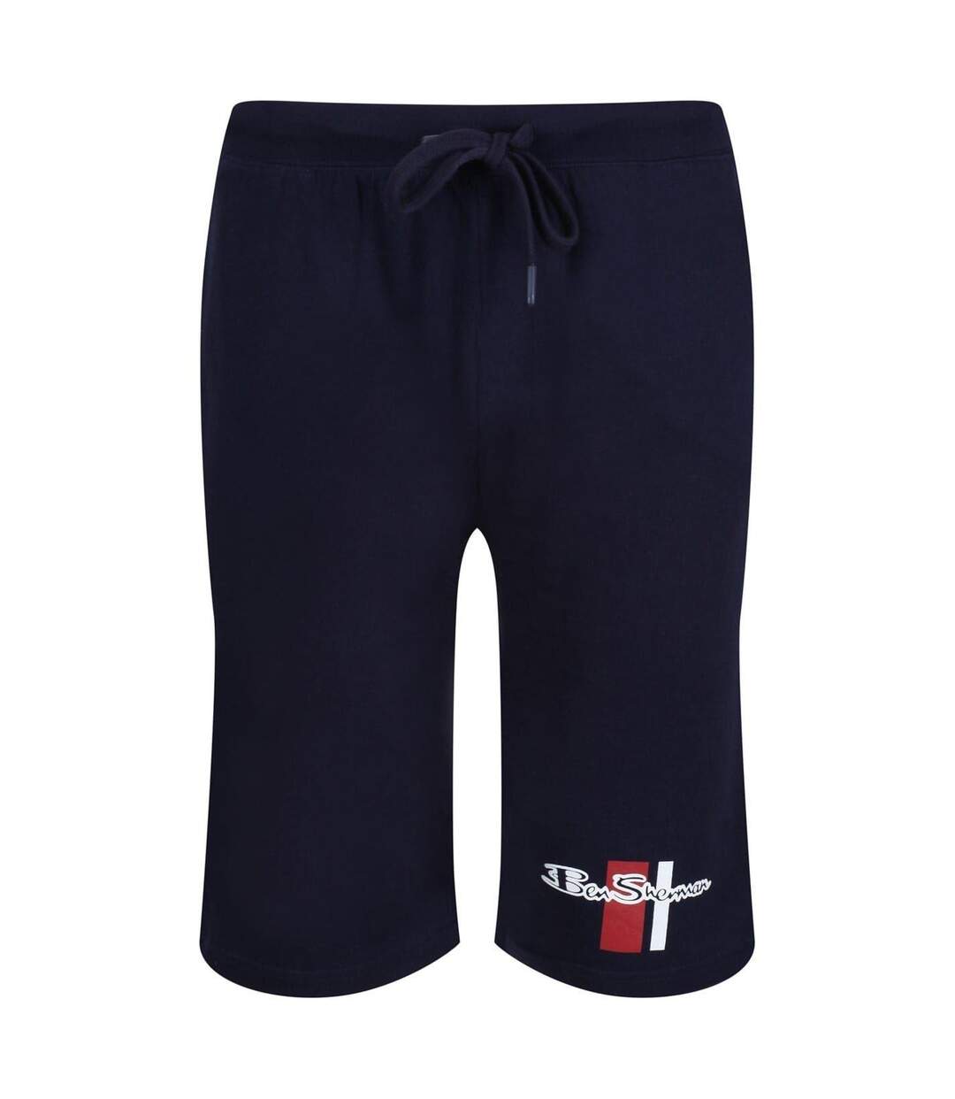 Short De Jogging Motif/style Logo Homme Bleu Marine Ben Sherman-1