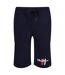 Short De Jogging Motif/style Logo Homme Bleu Marine Ben Sherman-1
