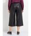 Jupe-culotte maille unie aspect peau-2
