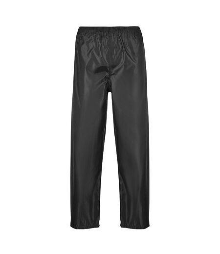 Portwest Mens Classic Rain Trouser (S441) / Pants (Black) - UTRW1023