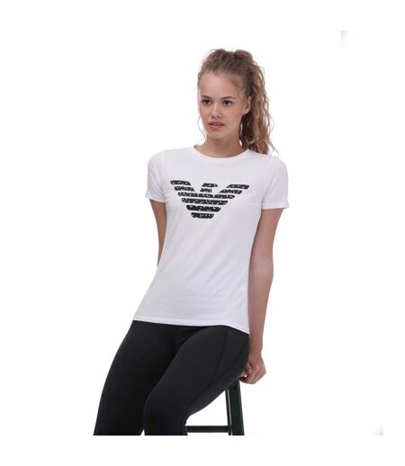 T-shirt femme blanc Emporio Armani