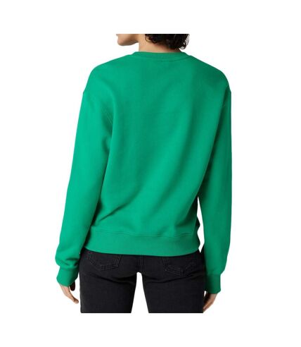 Sweat Vert Femme Tommy Hilfiger On Chest WW0WW41246 - L