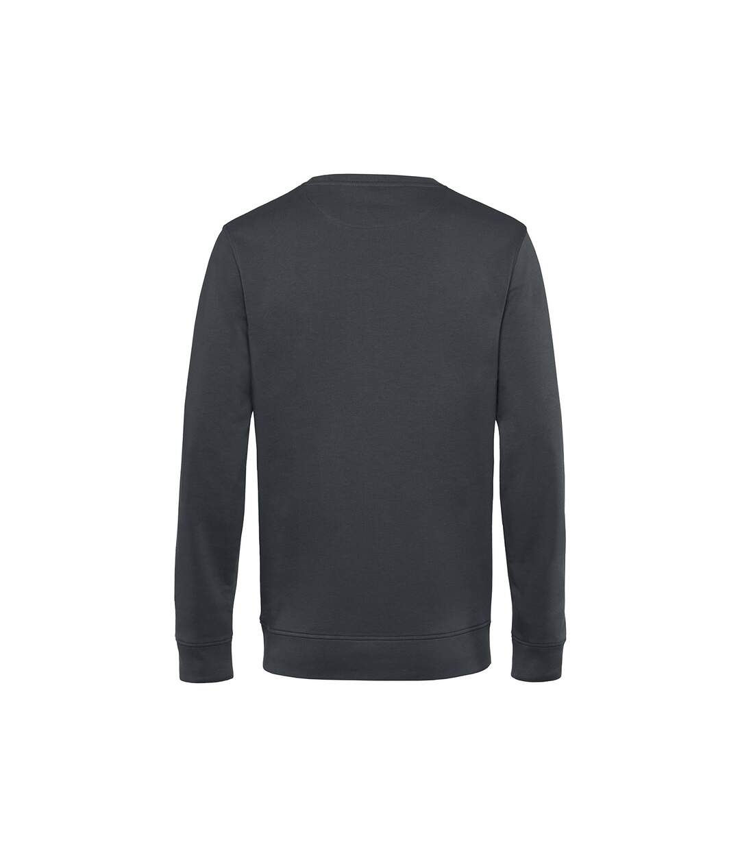 B&C Sweat organique à col ras du cou pour hommes (Asphalte) - UTBC4691