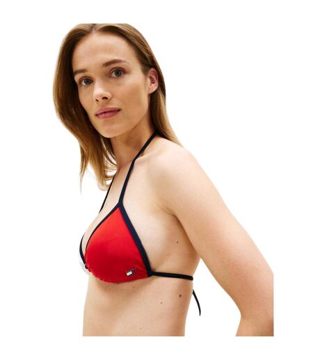 Ensemble Maillot De Bain 2 Pièces Motif/style Drapeau Femme Bleu Nuit Tommy Hilfiger