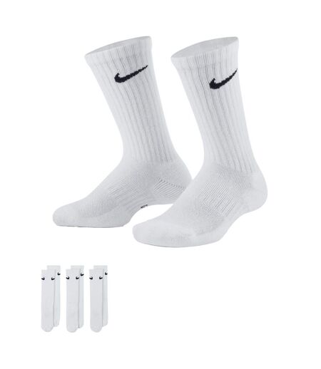 Lot De 3  Chaussettes Tous Les Jours Adulte Blanc Nike