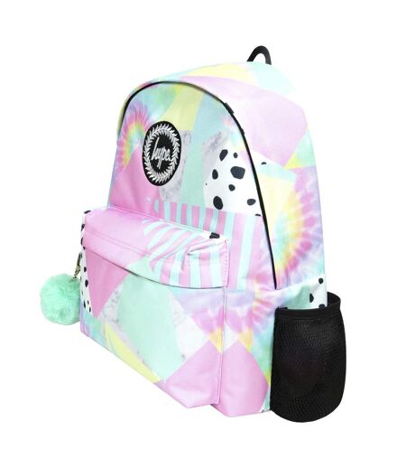 Kids Backpack Multi Pastel Collage Design | Lightweight School Bag