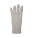 Gants d´hiver femme taille unique gris clair Mountain Warehouse