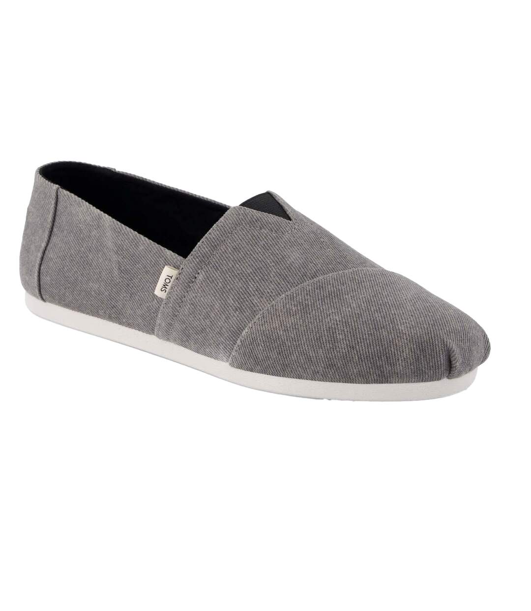 Mens alpargata classic loafers grey Toms-1