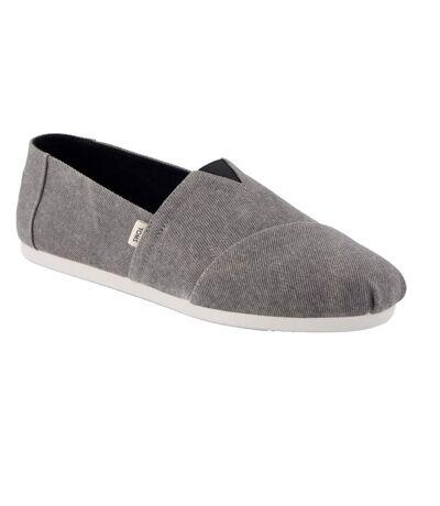 Mens alpargata classic loafers grey Toms