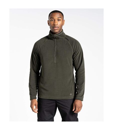 Mens Expert Corey 200 Half Zip Fleece Dark Cedar Green Craghoppers