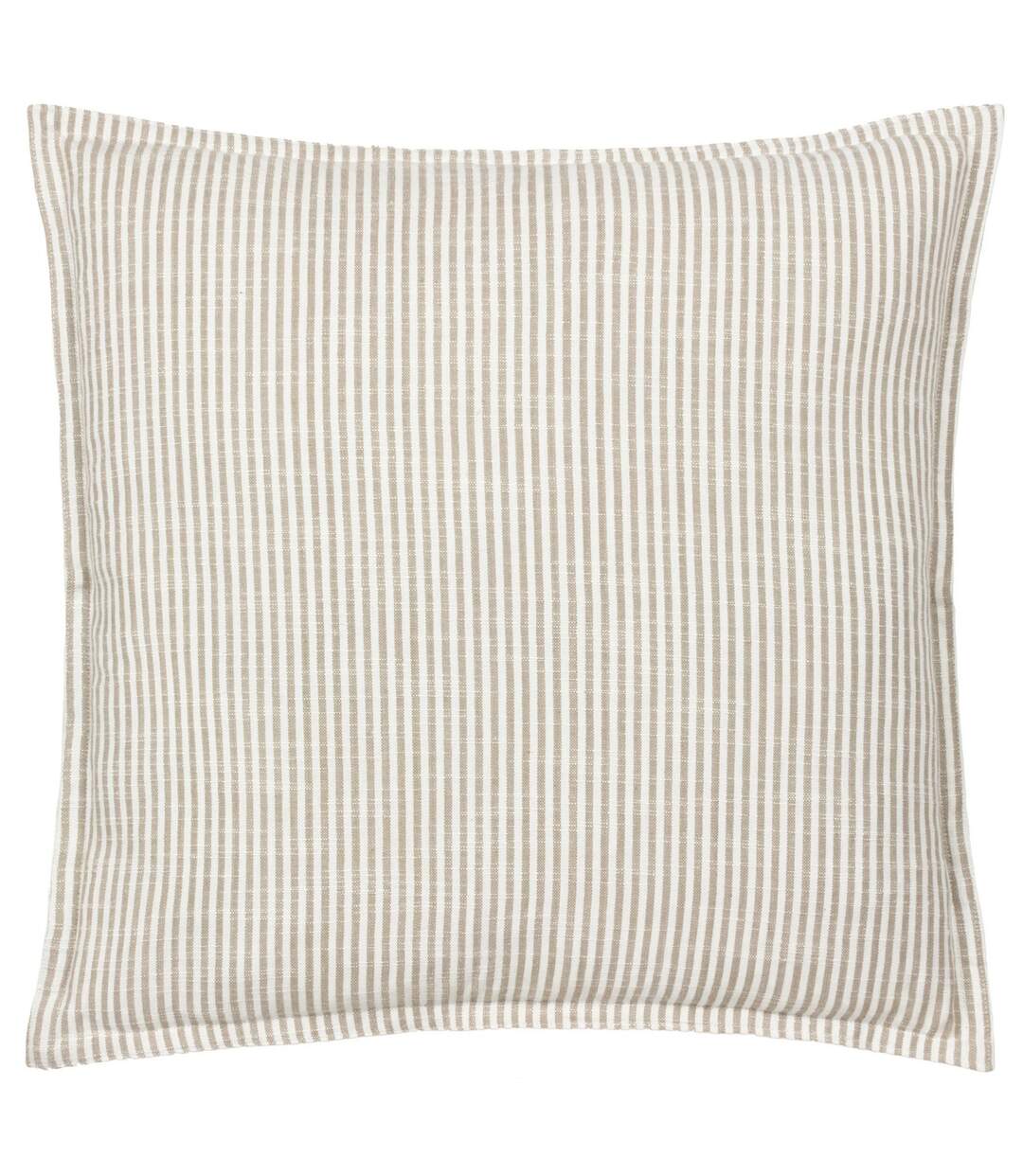 Truro reversible stripe cushion cover 45cm x 45cm natural Yard-1