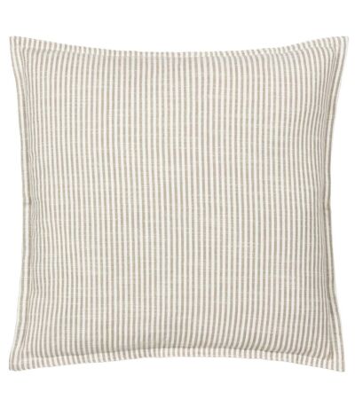 Truro reversible stripe cushion cover 45cm x 45cm natural Yard