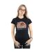 Disney T-shirt en coton Moana Read The Sea Femme/Ladies (Noir) - UTBI34000-2