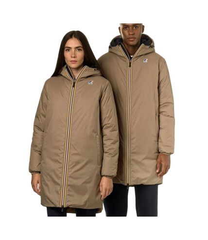 Parka Longue Beige Unisexe K-WAY Le Vrai 3.0 Eiffel Orsetto - M