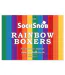 4 Pack Mens Cotton Rich Novelty Striped Rainbow Boxer Shorts Underwear-2