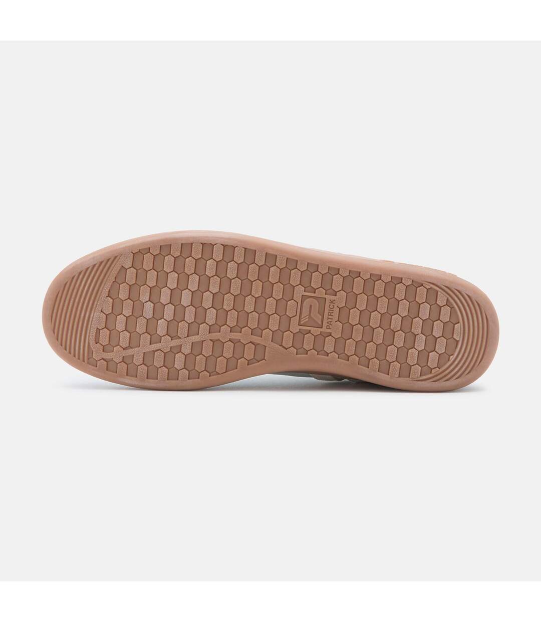 Mens Monaco Suede Cupsole Trainers Green Sand Patrick-4