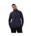 Mens Textured Knit Half Zip Fleece Top Navy Trespass-1