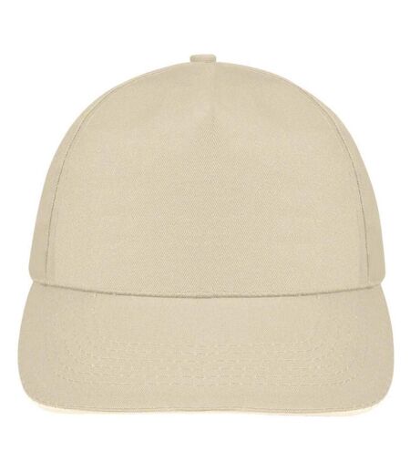 Sunny casquette adulte beige/blanc SOLS