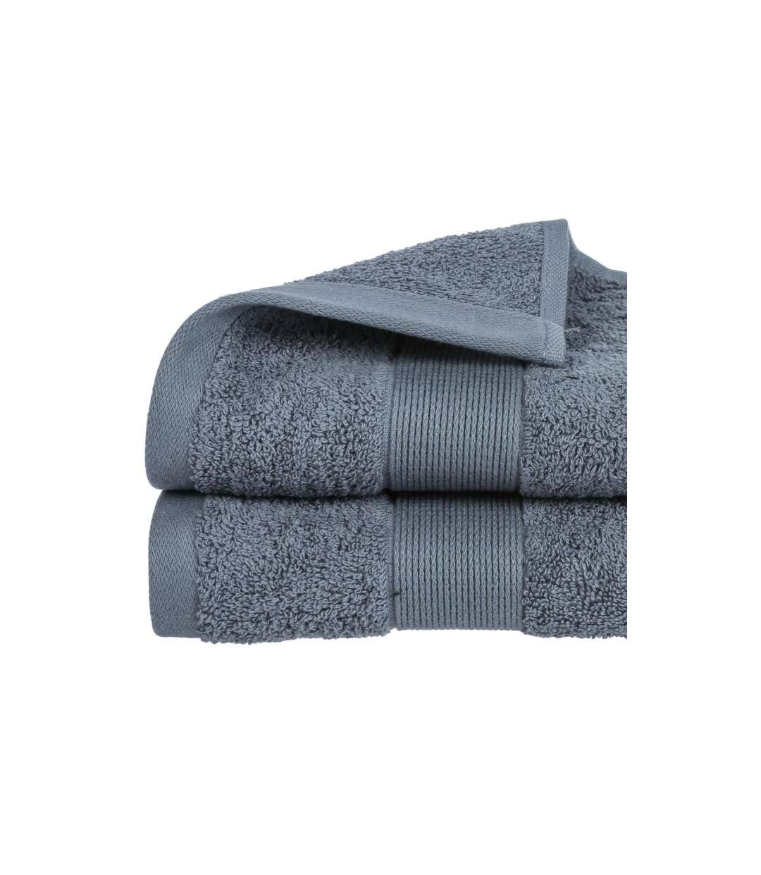 Serviette de Toilette Confort 50x90cm Gris Anthracite-3
