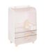 Organiseur 2 Tiroirs Sara 35cm Blanc-1