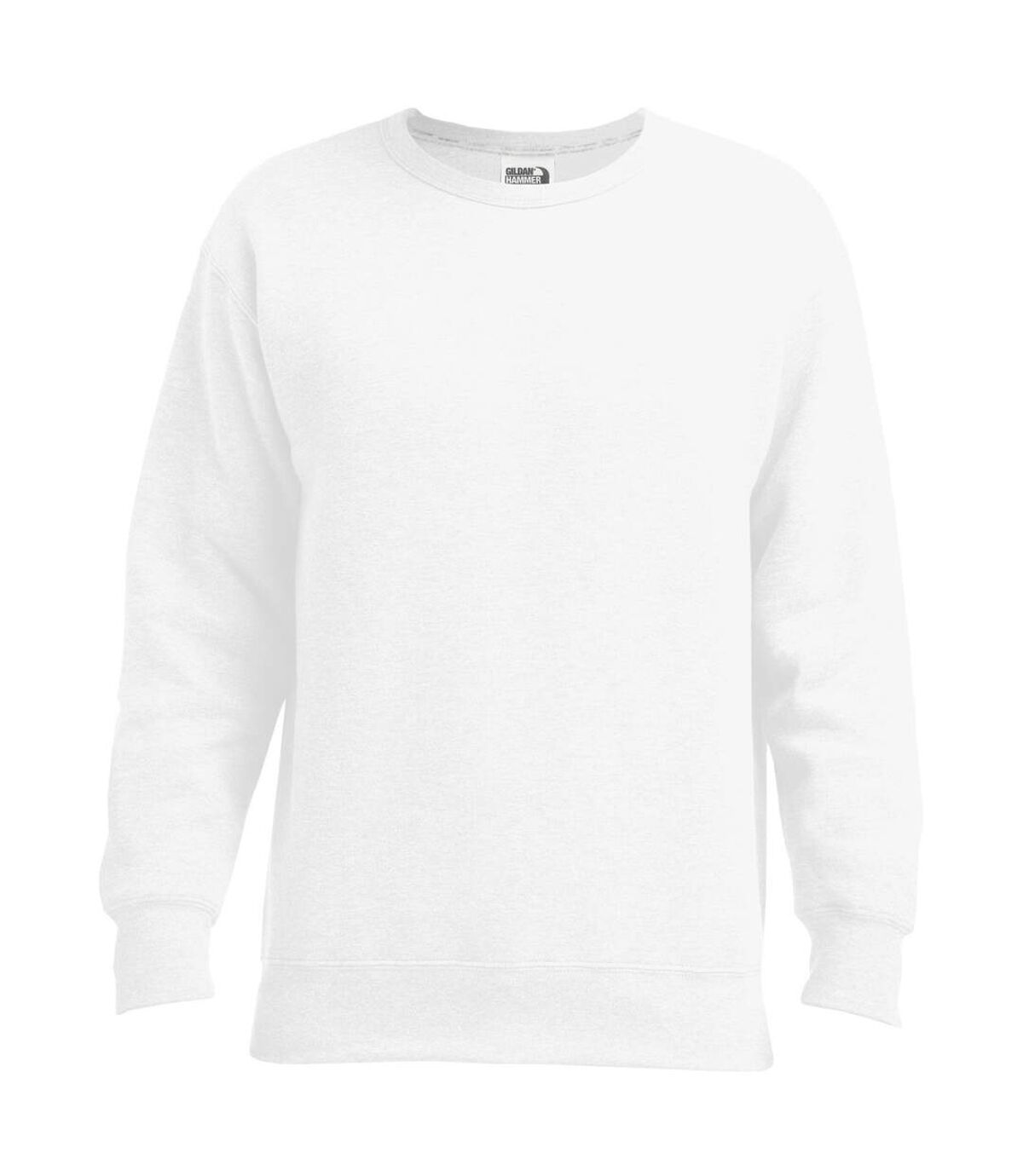Gildan Mens Hammer Crew Sweatshirt (White)