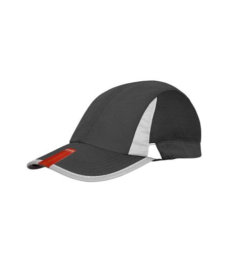 Casquette De Baseball Spiro Noir Blanc Result Headwear