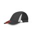 Casquette De Baseball Spiro Noir Blanc Result Headwear-2
