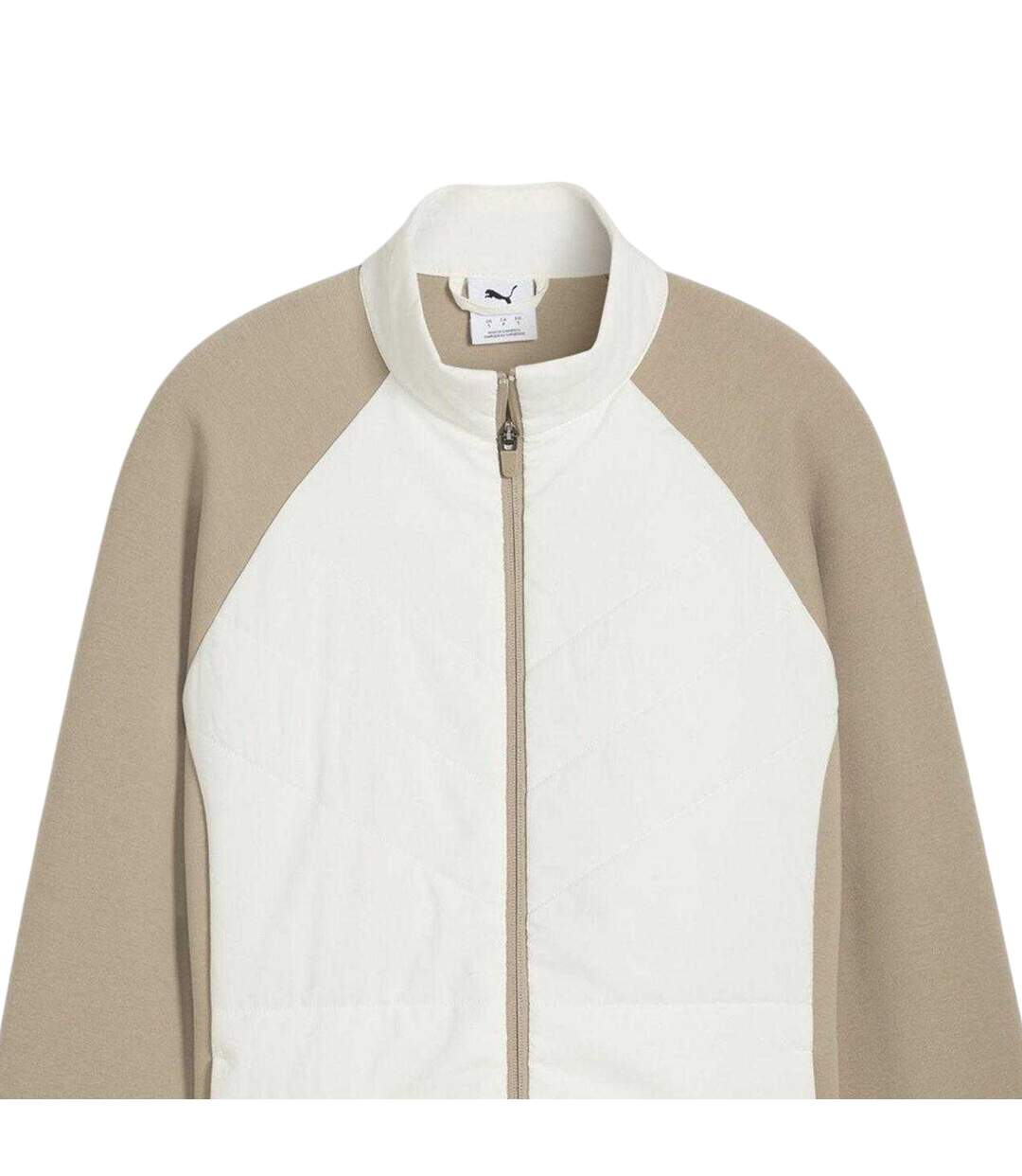 Womens/ladies Cloudspun Hybrid Fitted Jacket Warm White Puma-3