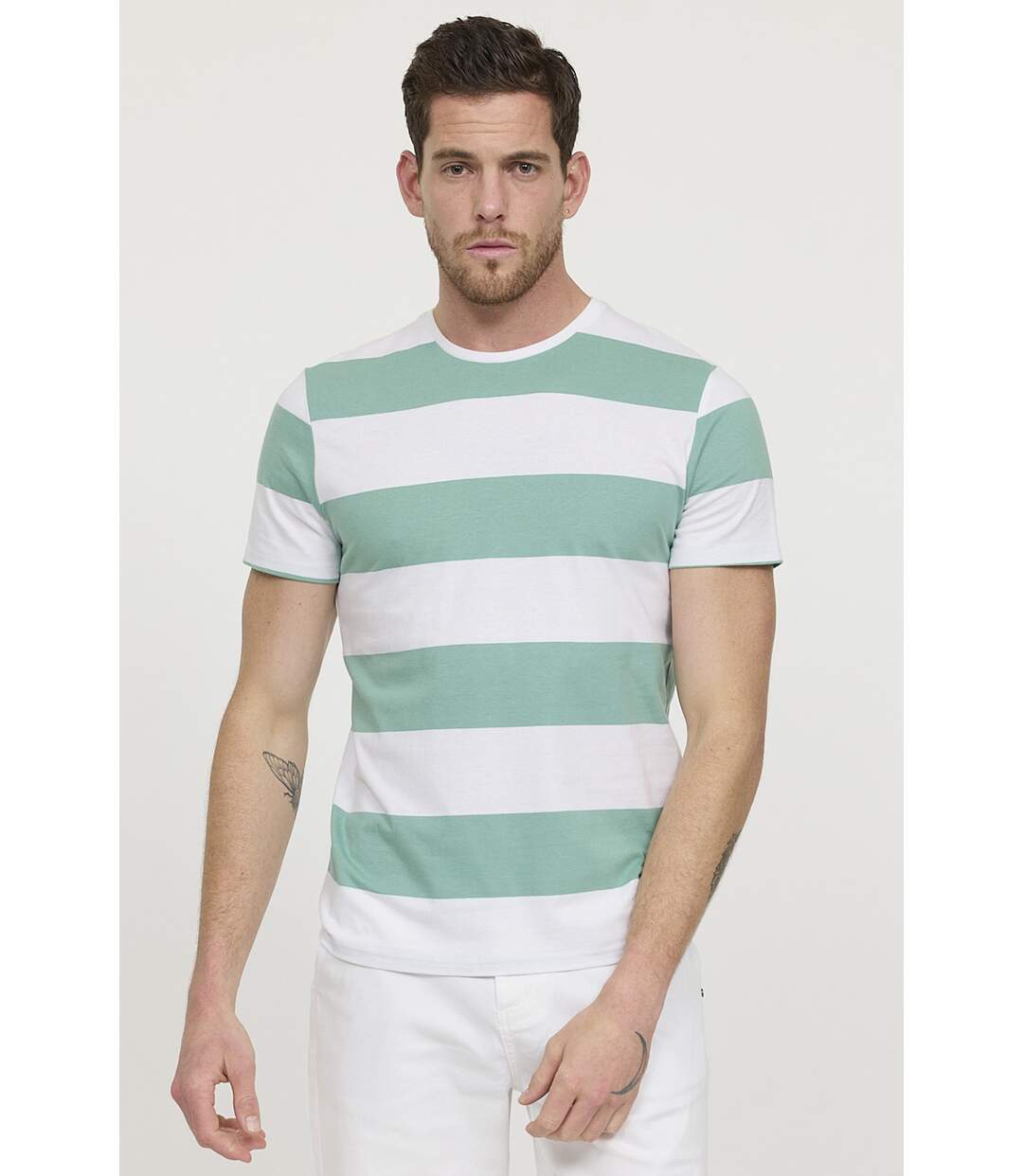 T-shirt manches courte coton regular APIRO-1