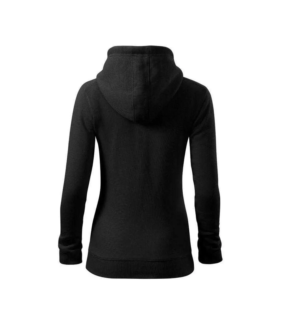 Womens/ladies Trendy Hoodie Black Malfini-2
