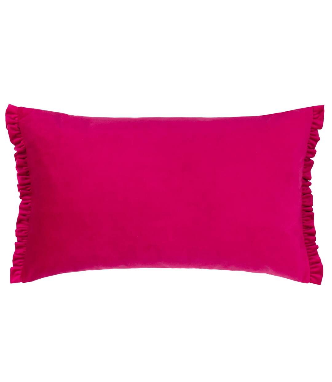 Love yourself velvet stripe cushion cover 50cm x 30cm aqua/pink Furn-2