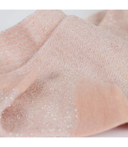 Chaussettes mi-hautes laine/viscose et fils de lurex Mode