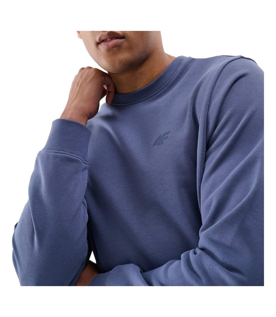Sweat Wmm00tswsm1767 Homme Bleu 4F-4