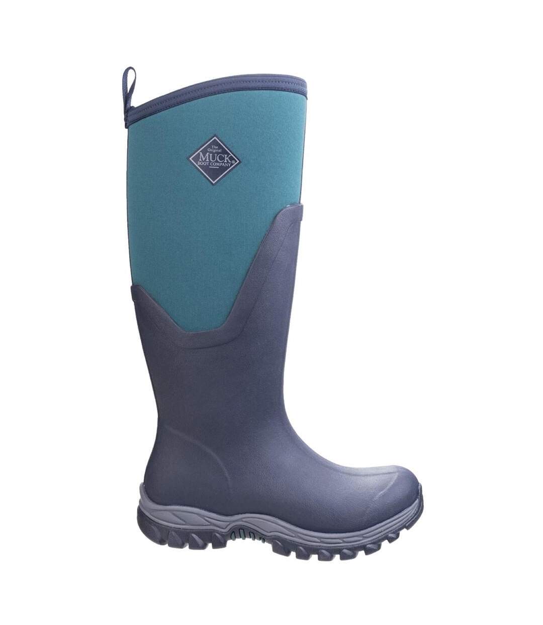 Bottes hautes style wellington arctic sport tall ii bleu marine / épicéa Muck Boots-3