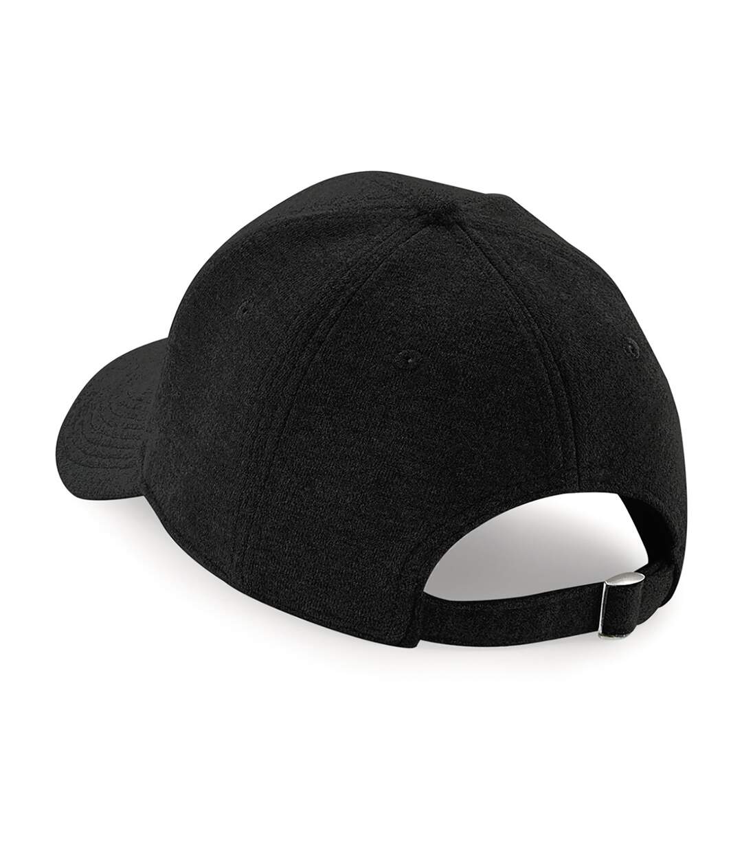Beechfield Unisex Jersey Athleisure Baseball Cap (Black) - UTBC3685-2