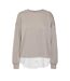 Sweat beige femme vero moda yoyo - m-3