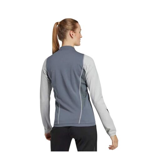 Womens/ladies Tiro 23 Logo Track Jacket Grey Adidas