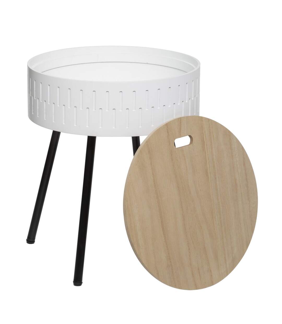 Table d'appoint coffre scandi Shiro-2