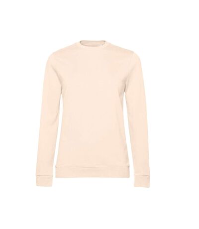 B&C Womens/Ladies Set-in Sweatshirt (Pale Pink)