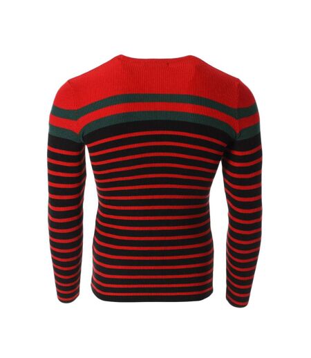 Pull Rouge Homme Paname Brothers 2578 - S