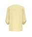 Blouse jaune femme jdy divyaa-2