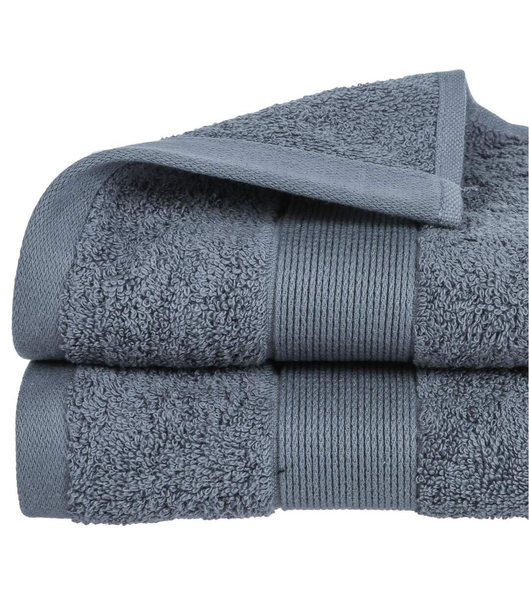Serviette de Toilette Confort 50x90cm Gris Anthracite-3
