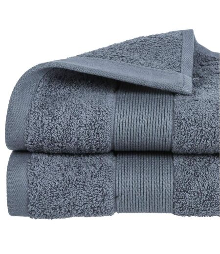Serviette de Toilette Confort 50x90cm Gris Anthracite