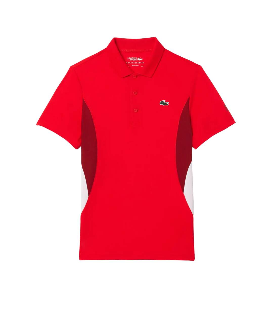 Polo Novak Djokovic Fan Homme Rouge Lacoste-2