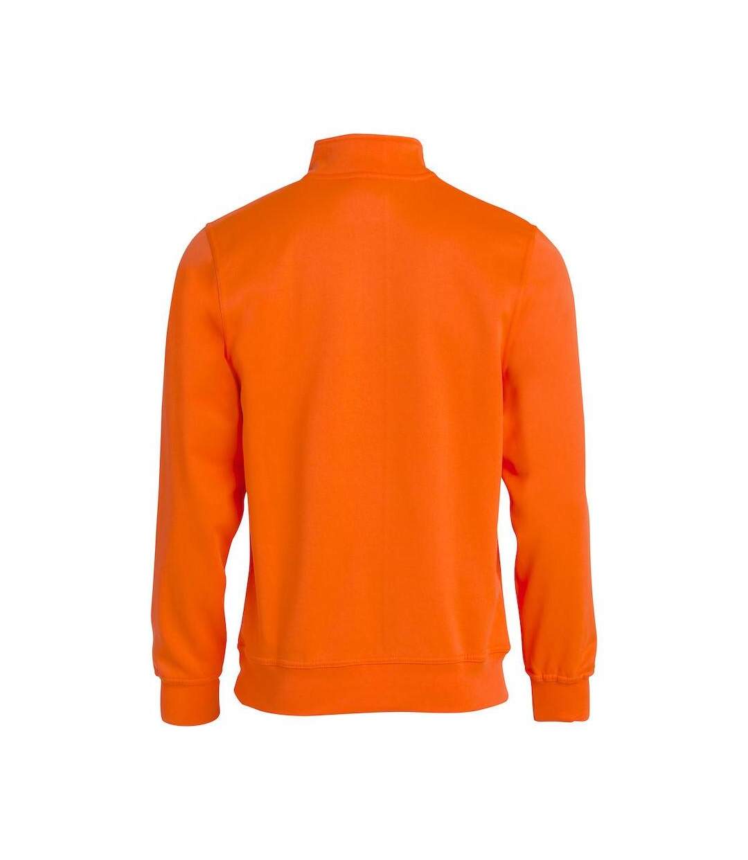 Sweat Basic Adulte Orange Fluo Clique-2