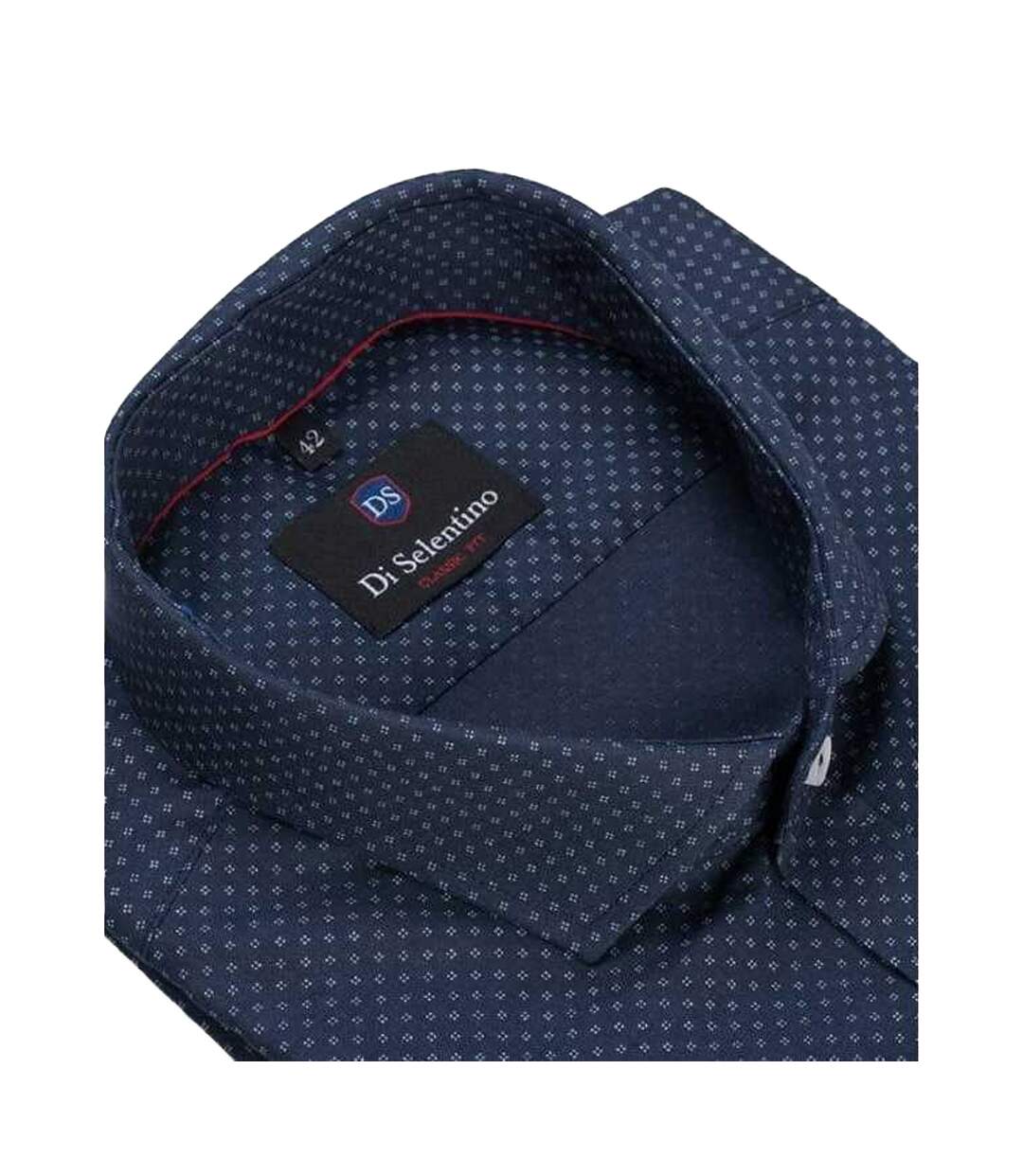 Chemise Skye Homme Bleu Marine Di Selentino-3