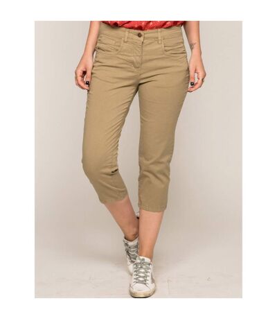 Pantacourt slim en coton stretch XETRA
